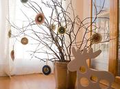 Árbol navidad ramas secas ganchillo