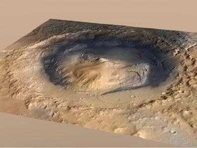 Así se formó... Mount Sharp en Marte