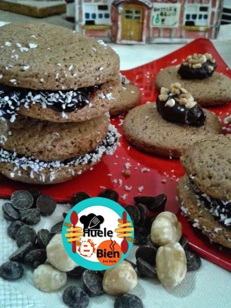 Surtido de galletas de chocolate