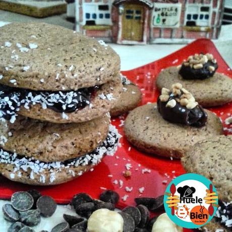 Surtido de galletas de chocolate