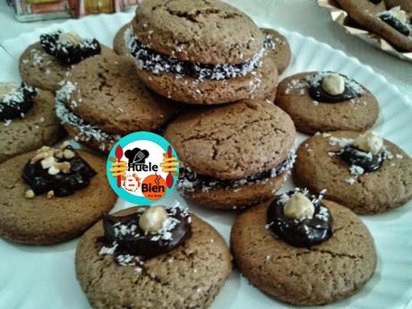 Surtido de galletas de chocolate