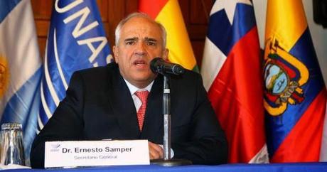 Secretario de Unasur muy  molesto por declaraciones de Lagarde sobre A.L.