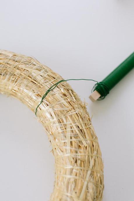 Adornos naturales. Como hacer una Christmas Wreath