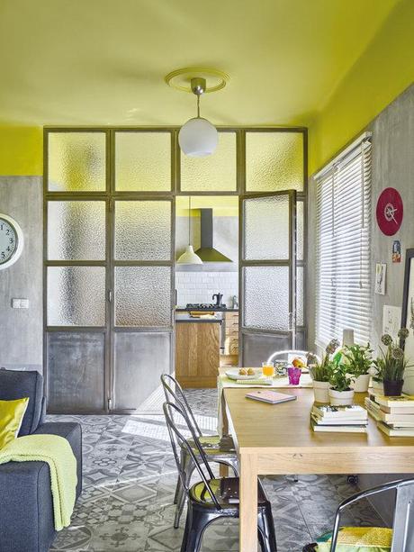 Un piso lima+gris Un piso lima+gris