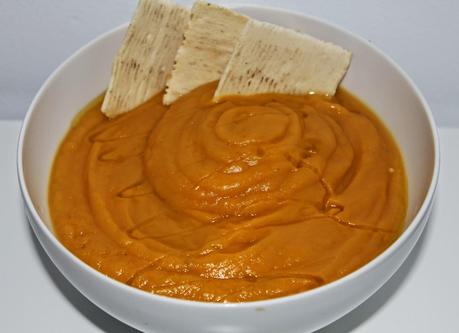 CREMA DE BONIATO Y CALABAZA AL COMINO