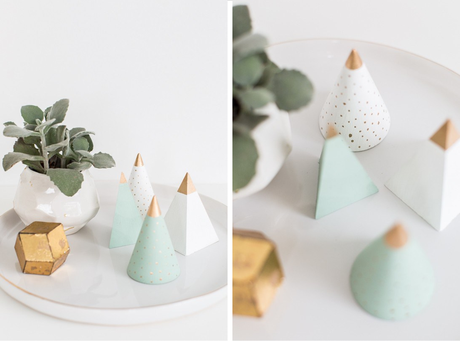 MINI ARBOLES DE NAVIDAD EN COLOR PASTEL