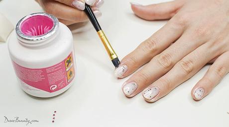 Manicura Frozen. Fácil y elegante de Navidad Como hacer manicura frozen | Deseo Beauty