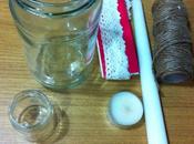 DIY: Tarros decorados Portavelas