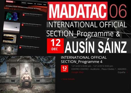 MADATAC 06, Premios Hegoak Sariak 2014, Art Room Espacio Experimental y Ausín Sáinz.