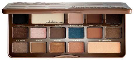 Fotos y swatches de la nueva Semi Sweet Chocolate Bar de Too Faced