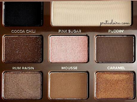 Fotos y swatches de la nueva Semi Sweet Chocolate Bar de Too Faced