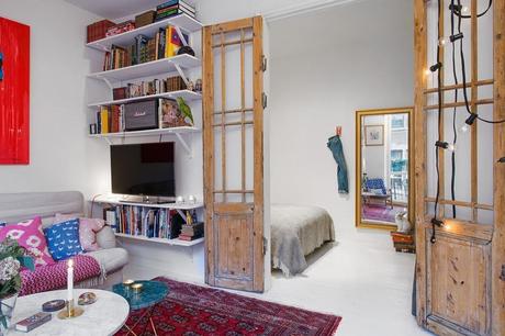 Un apartamento de estilo industrial