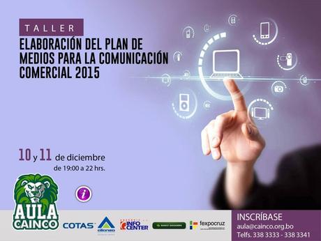 Taller de plan de medios en Cainco