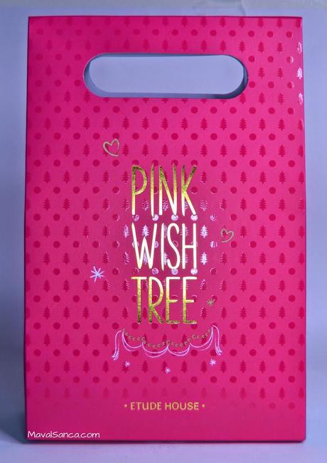 Pink Wish Tree de ETUDE HOUSE: trío de esmaltes de uñas muy navideños