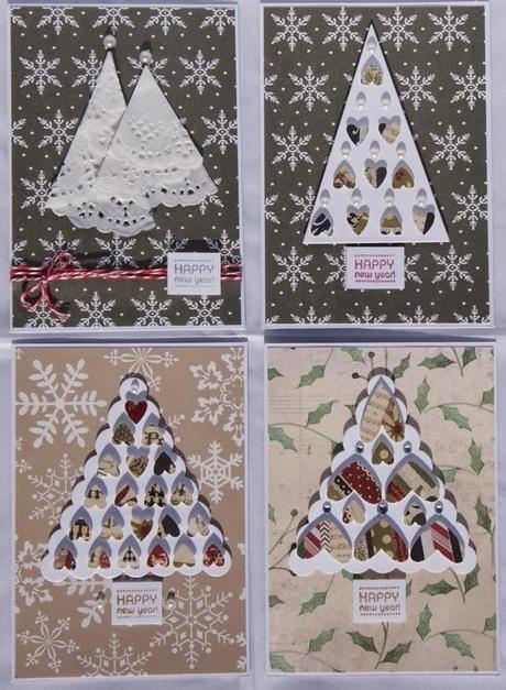 Tarjetas de Navidad - Árbol de Navidad Tarjetas de Navidad - Árbol de Navidad
