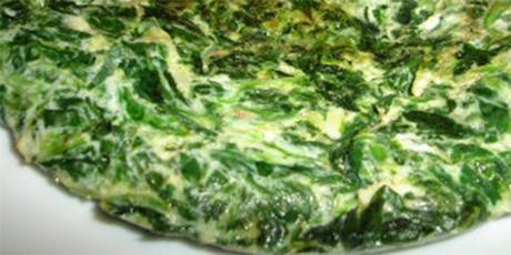 Tortilla de vegetales