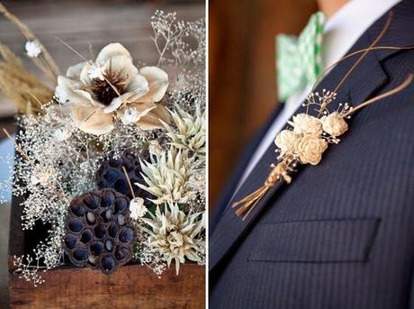 Ideas de decoración para bodas navideñas