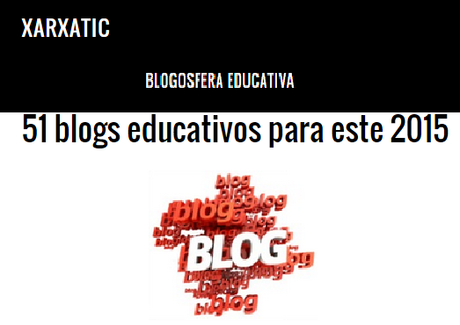 51 blogs educativos para este 2015 @xarxatic