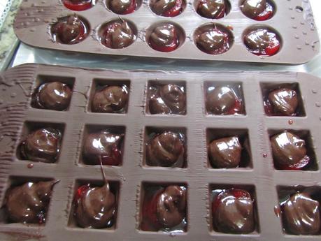 Bombones Mon Chery (Licor y guindas)