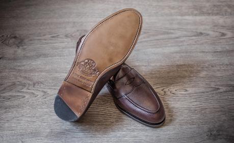 Review mocasines Penny de piel grabada de Vidal Fernández.