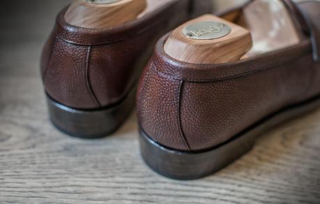 Review mocasines Penny de piel grabada de Vidal Fernández.