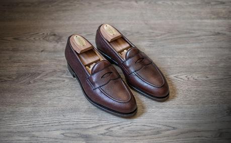 Review mocasines Penny de piel grabada de Vidal Fernández.