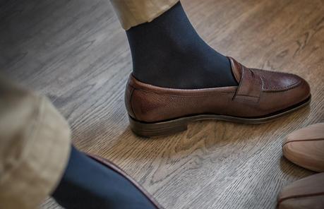 Review mocasines Penny de piel grabada de Vidal Fernández.