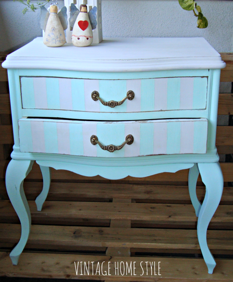 Mesita vintage color Mint