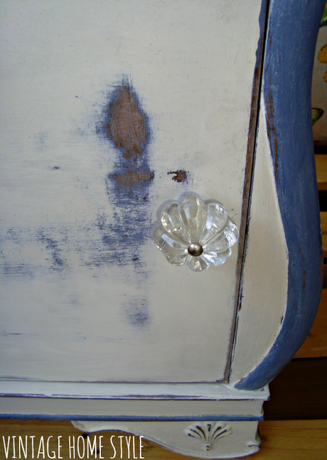 Mesita de noche Shabby Chic