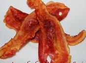 Crujiente bacon microondas