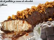 Tarta galletas crema chocolate avellanas