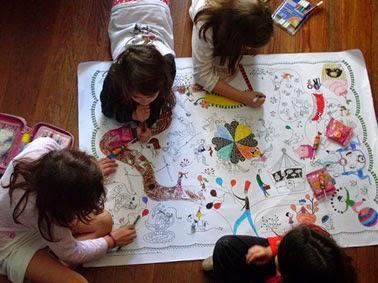 Pisa Pisué: para tirarse al piso a dibujar