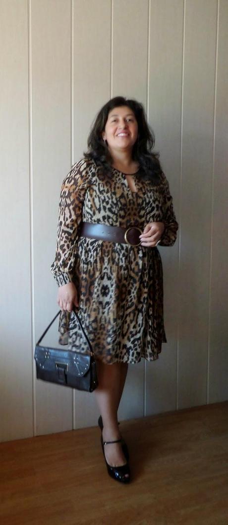 Look : Vestido de leopardo