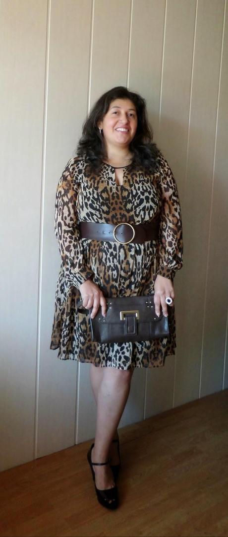 Look : Vestido de leopardo