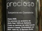 Vino Blanco Zerberos Precioso 2009: Complejo Espectacular