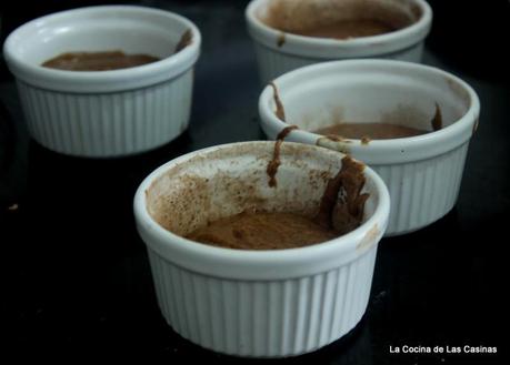 Coulant de Chocolate relleno de Crema de Toffee