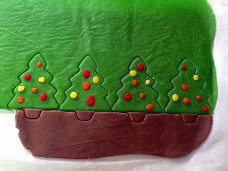 Galletas Abetos de Navidad