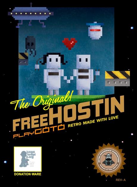 freeHOSTIN, un nuevo concepto de videojuego retro en colaboración con Juegaterapia