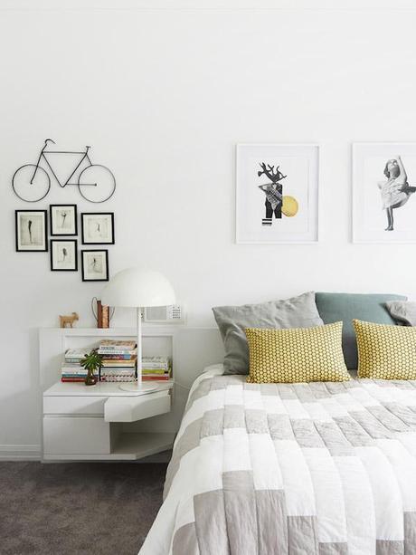 Coleccionando color y piezas retro. Una decoración para el caos