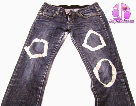 REUTILIZAR VAQUEROS DESGASTADOS REUTILIZAR VAQUEROS DESGASTADOS