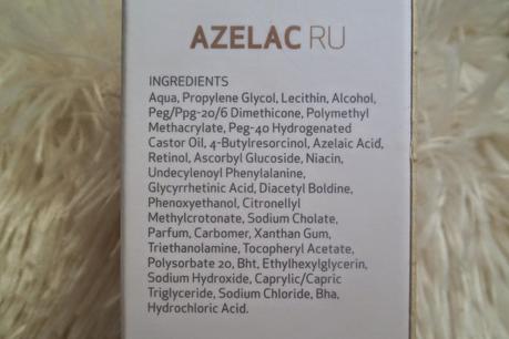 Luchando Contra las Manchas: Azelac Ru de Sesderma