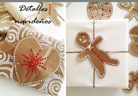 IDEAS CON PAPEL KRAFT PARA ENVOLVER LOS REGALOS NAVIDEÑOS