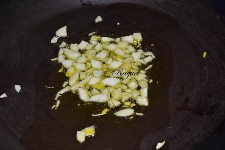 Borrajas salteadas con jamón