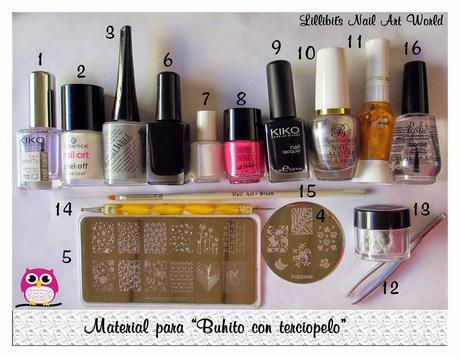 Buhito con terciopelo