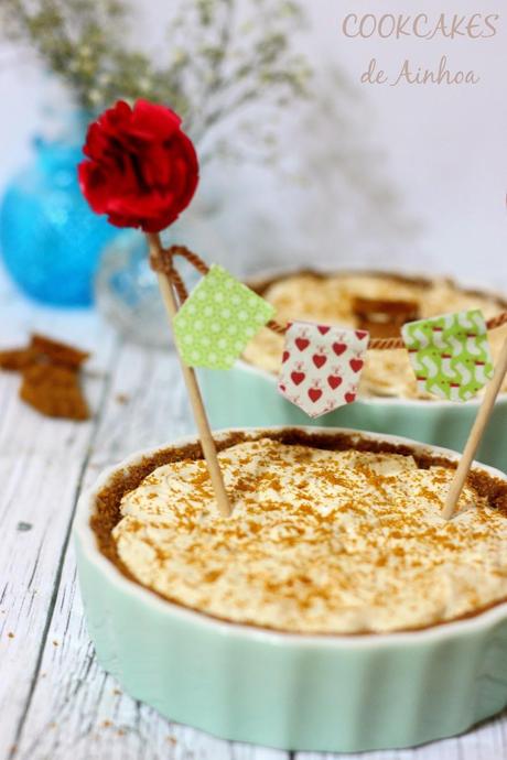 TARTALETAS DE SPECULOOS Y MERENGUE DE CARAMELO