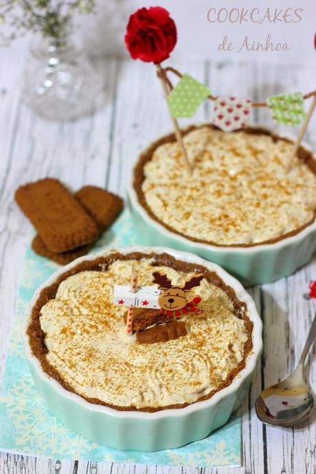 TARTALETAS DE SPECULOOS Y MERENGUE DE CARAMELO