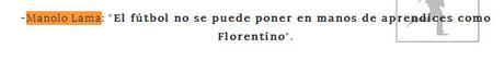 La hipocresía de Manolo Lama con los insultos La hipocresía de Manolo Lama con los insultos