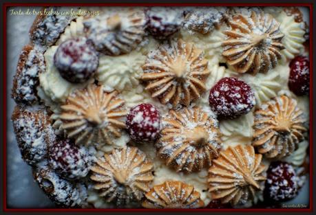 Tarta de tres leches con frutos rojos 04