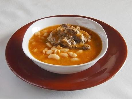 Judías con rabo de buey