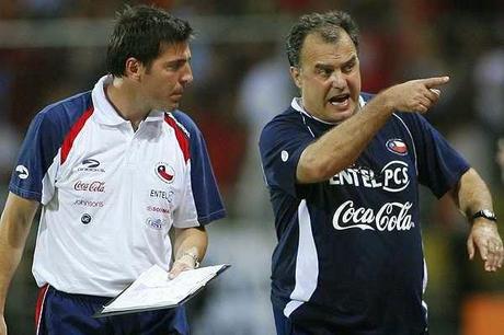 Berizzo junto a Bielsa